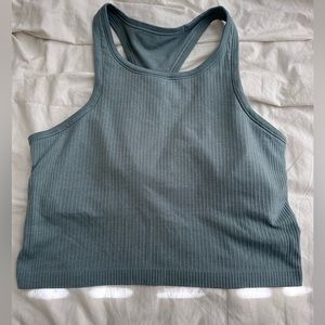 Lululemon EBB street crop racerback tank